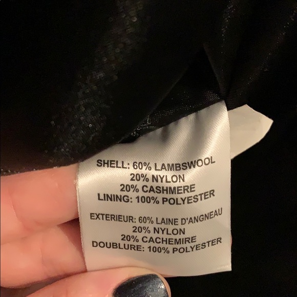 Trina Turk black wool coat - Picture 10 of 10